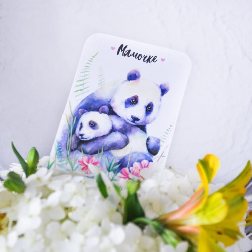 Мини открытка "Мамочке"